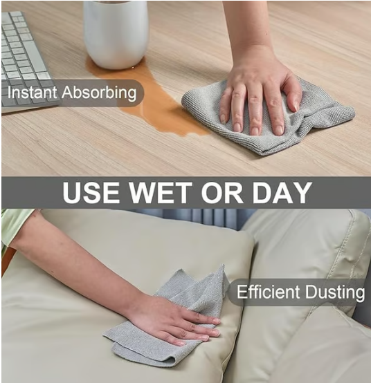 EcoWipe - Reusable Microfiber Cloth Roll | 10+10 FREE