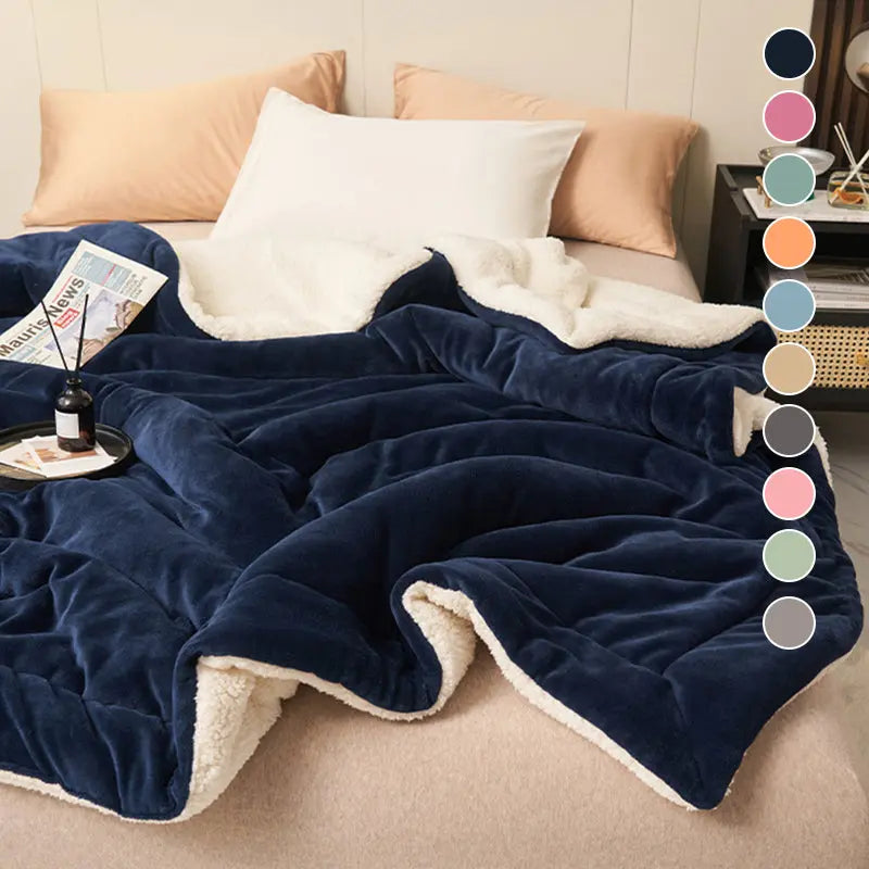 WoolHaven – Cozy Blanket for Warmth & Comfort | 50% OFF