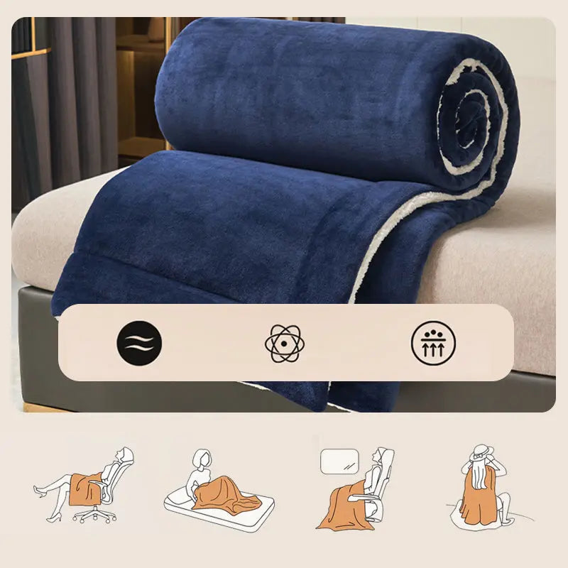 WoolHaven – Cozy Blanket for Warmth & Comfort | 50% OFF