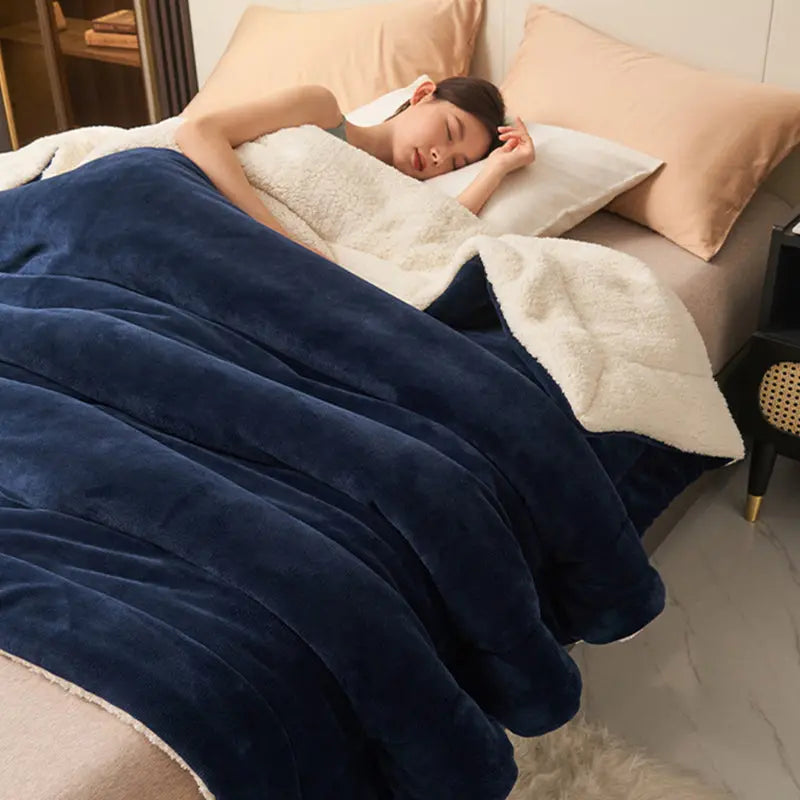 WoolHaven – Cozy Blanket for Warmth & Comfort | 50% OFF