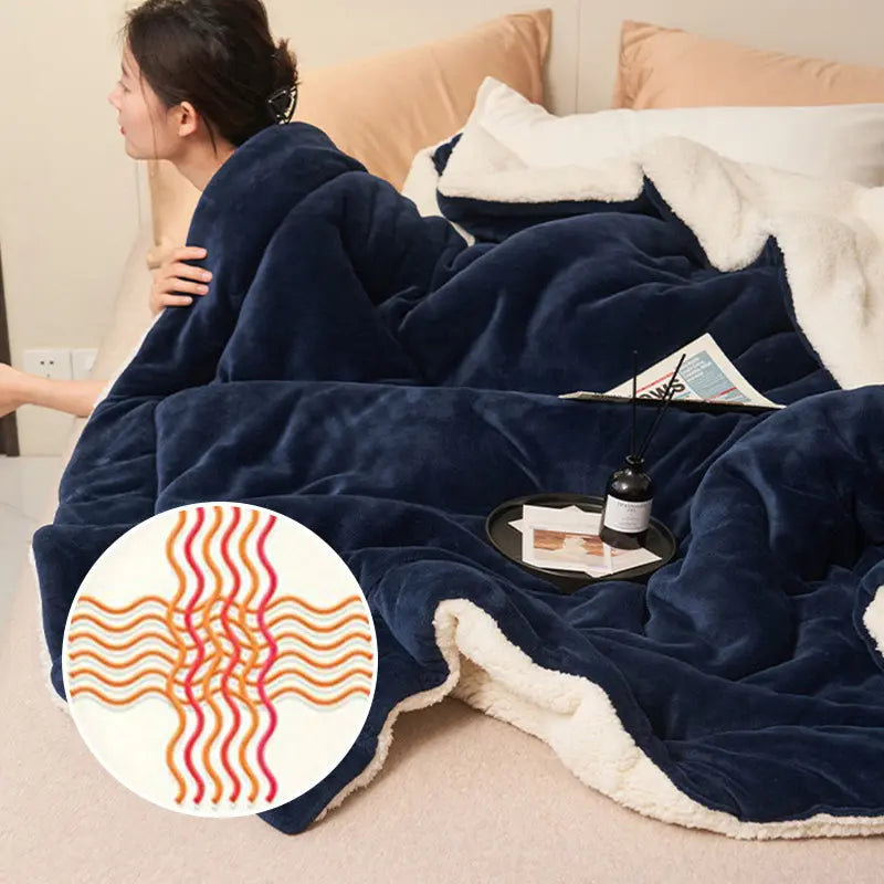 WoolHaven – Cozy Blanket for Warmth & Comfort | 50% OFF