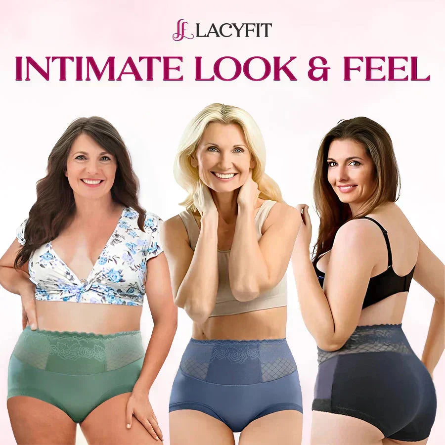 LaceEase – high waist comfort briefs | 1+1 FREE