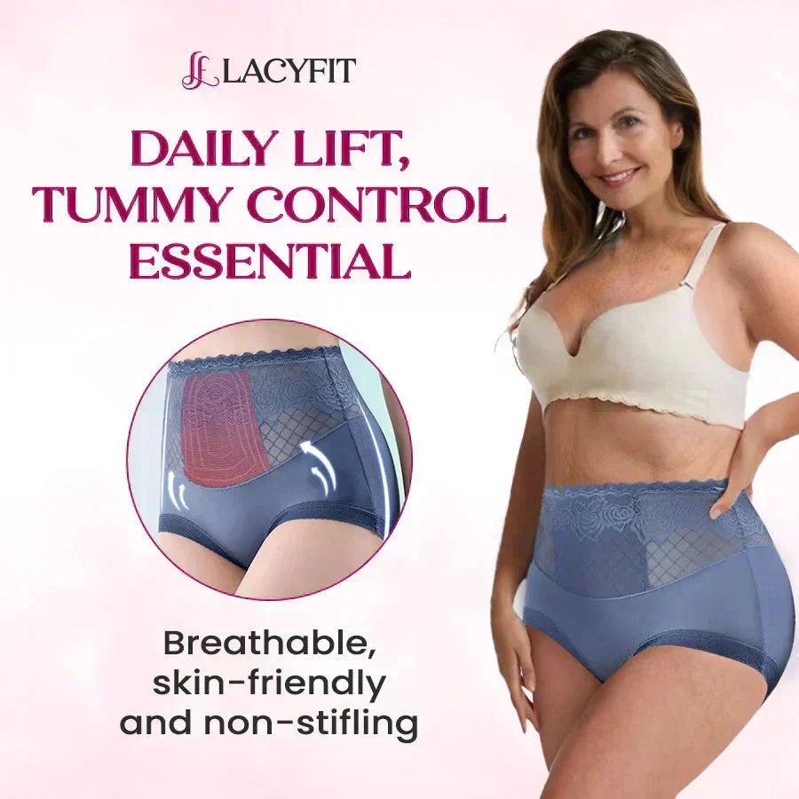 LaceEase – high waist comfort briefs | 1+1 FREE