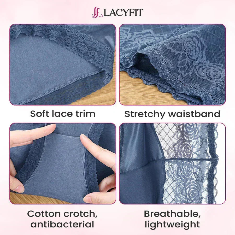 LaceEase – high waist comfort briefs | 1+1 FREE