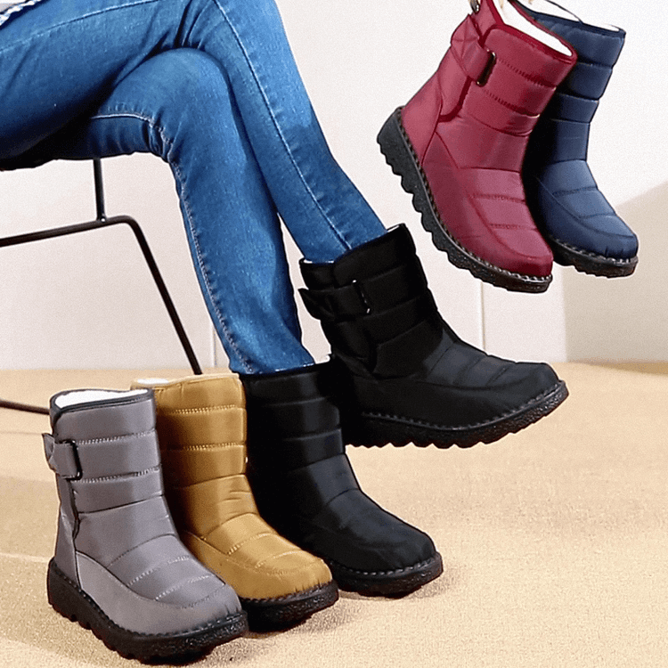 SnowStep – Women’s Waterproof Winter Boots | 50% OFF