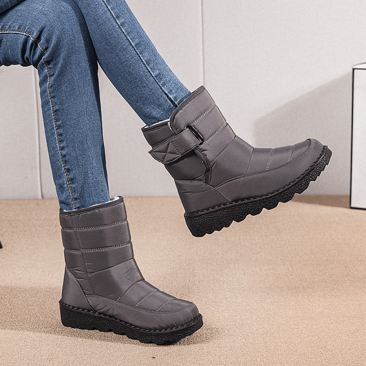 SnowStep – Women’s Waterproof Winter Boots | 50% OFF
