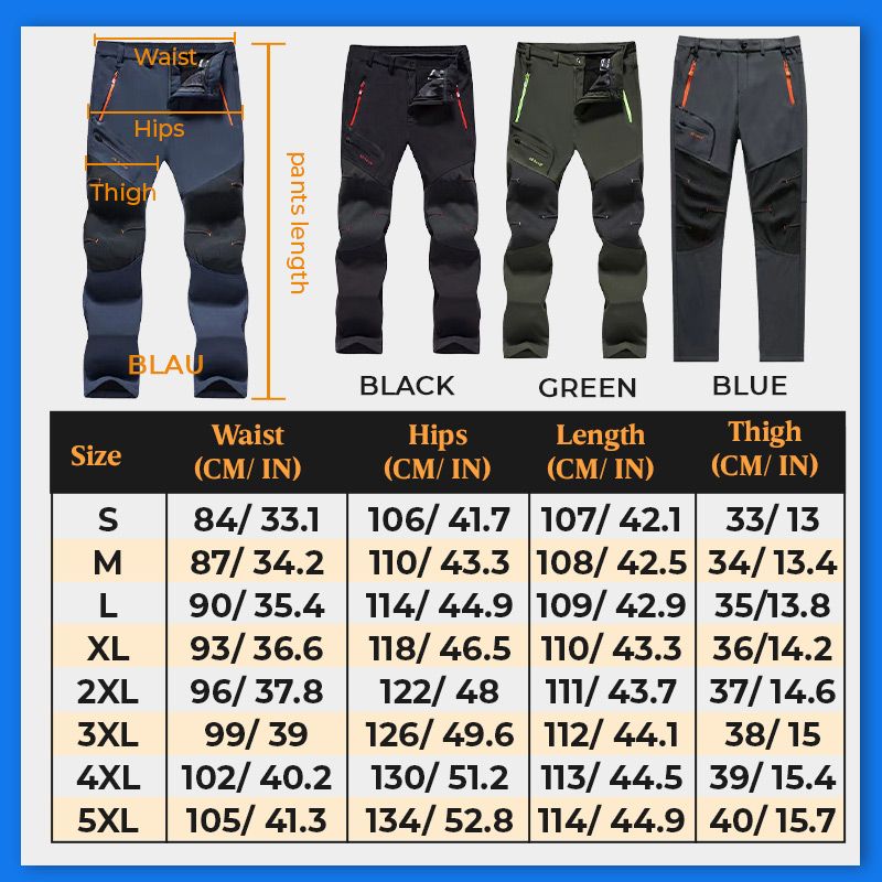 Edward – Waterproof & Quick-Drying Outdoor Pants