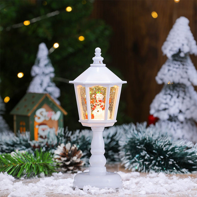 NordicGlow – Christmas Lights Snow Night Light with Music