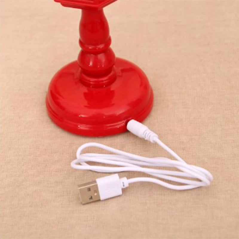 NordicGlow – Christmas Lights Snow Night Light with Music