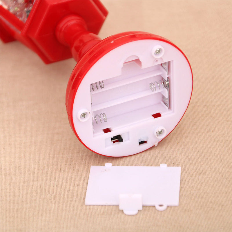 NordicGlow – Christmas Lights Snow Night Light with Music