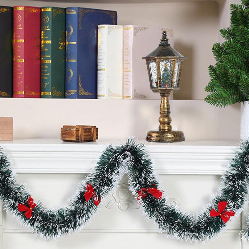 NordicGlow – Christmas Lights Snow Night Light with Music