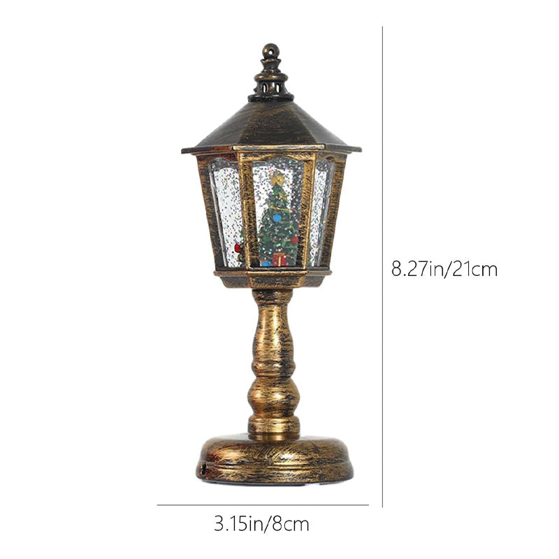 NordicGlow – Christmas Lights Snow Night Light with Music