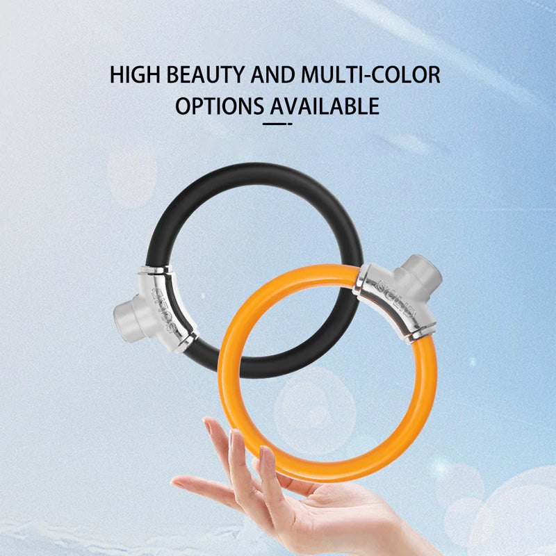 SecureLock – Portable Anti-Theft Cable Lock for Bikes | 1+1 FREE