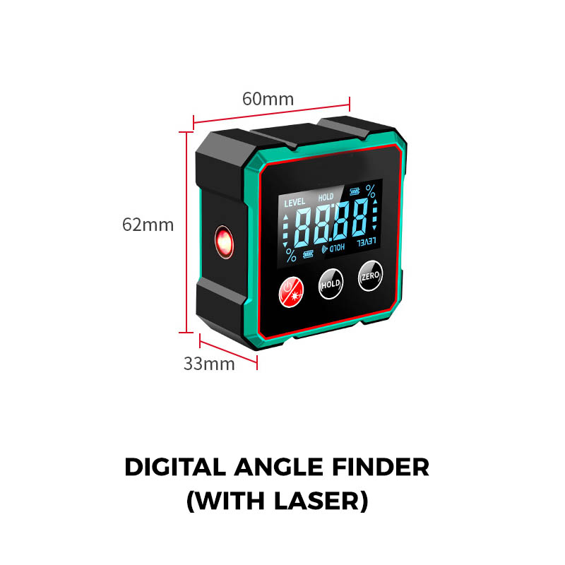 Laserpro – Magnetic Digital Protractor