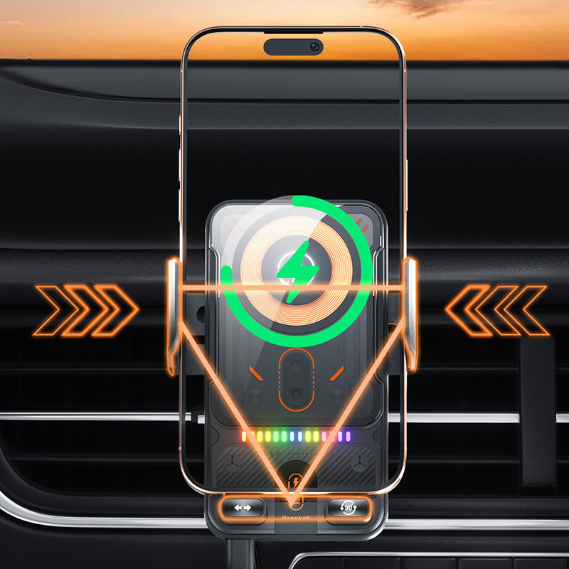 DriveMate – 2-in-1 Wireless Car Charger & Phone Holder | 50% OFF