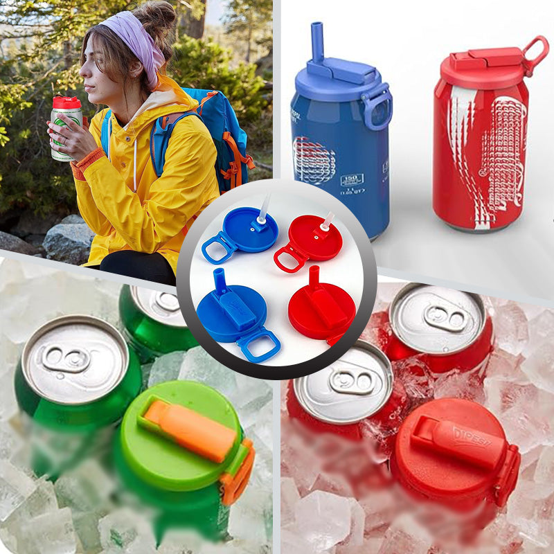 SipSafe – Hygienic can closure with straw | 1+1 FREE