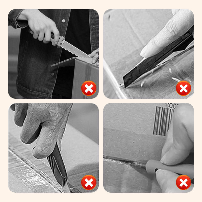 SafeCut – Retractable Safety Razor Blade Holder 5pcs