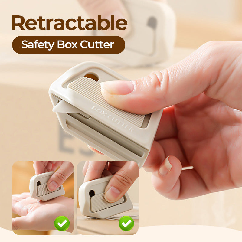 SafeCut – Retractable Safety Razor Blade Holder 5pcs