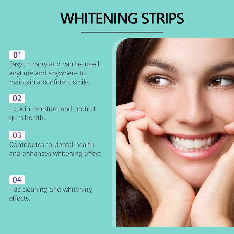 SmileBright – Enamel-friendly teeth whitening strips | 7+7 pairs