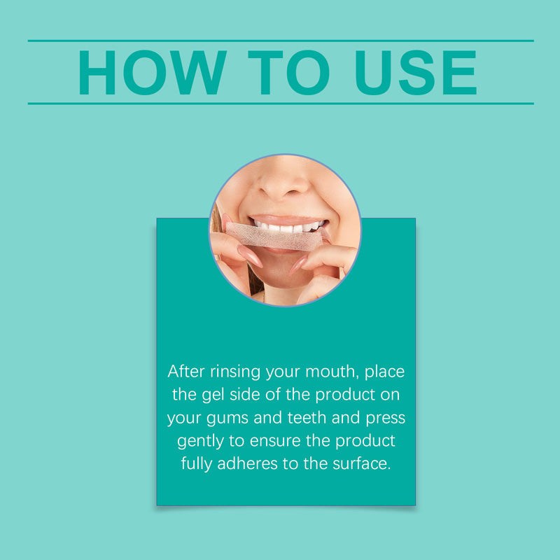 SmileBright – Enamel-friendly teeth whitening strips | 7+7 pairs