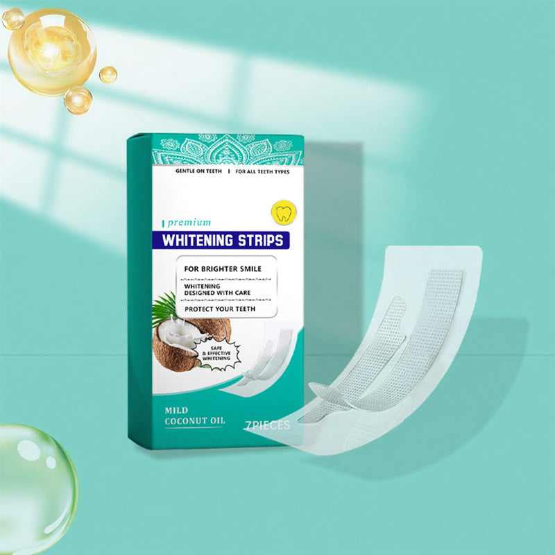SmileBright – Enamel-friendly teeth whitening strips | 7+7 pairs
