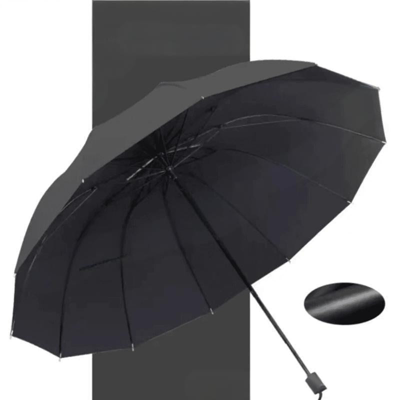 StormShield – 12-rib foldable windproof umbrella