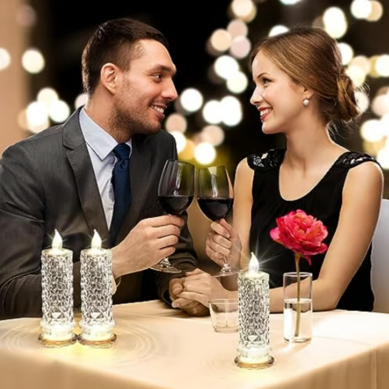 LumiFlame – Romantic LED flameless candle | Set of 4