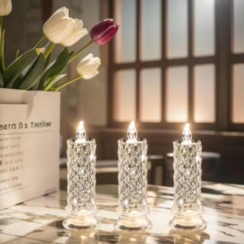 LumiFlame – Romantic LED flameless candle | Set of 4