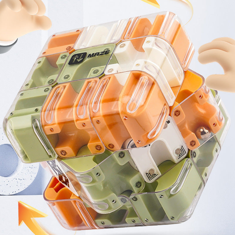 BrainPlay – 3D maze rolling cube puzzle