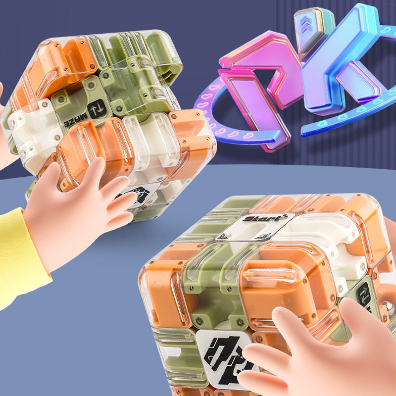 BrainPlay – 3D maze rolling cube puzzle
