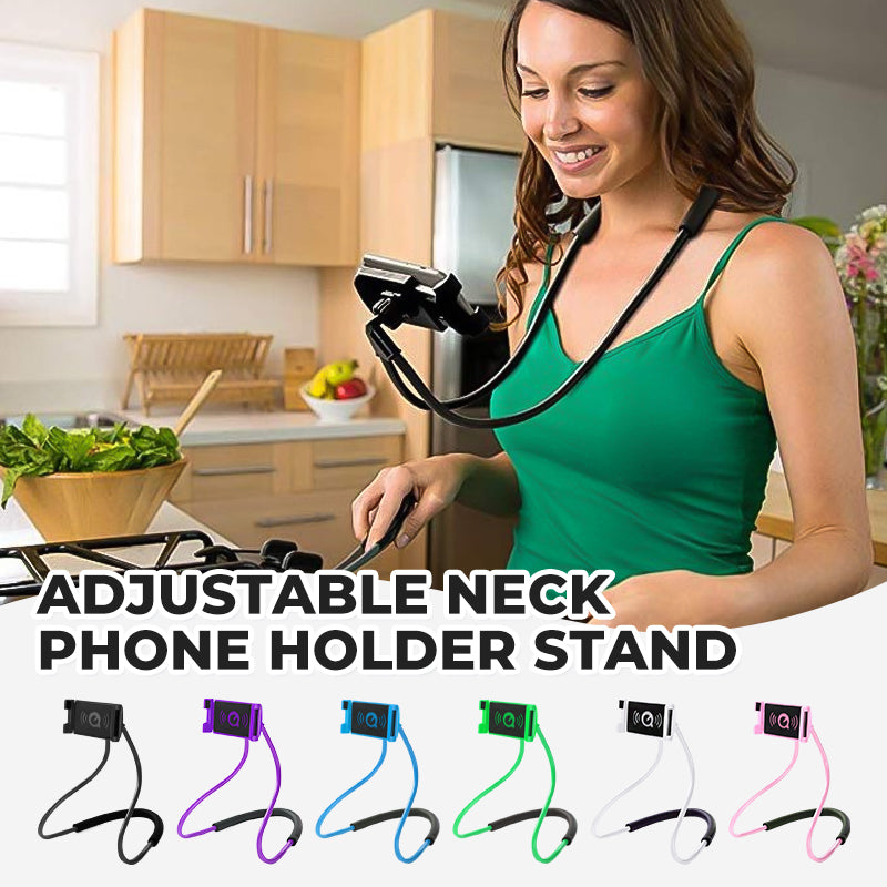 FlexiView – Adjustable Neck Phone Mount | 1+1 FREE