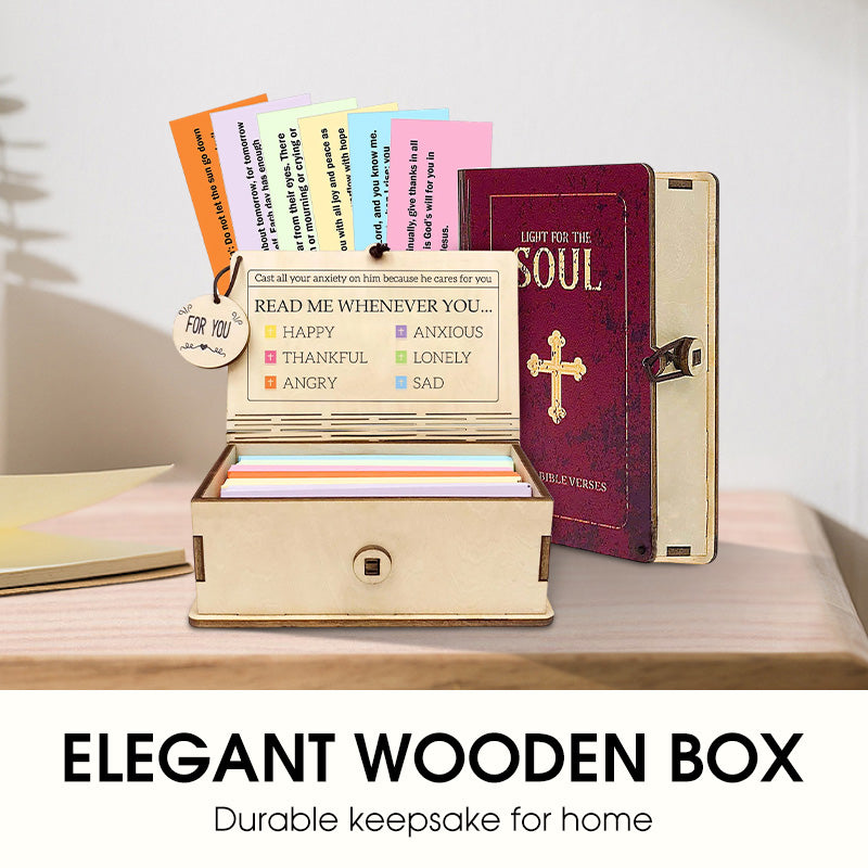 FaithBox – Bible box with 150 Bible cards