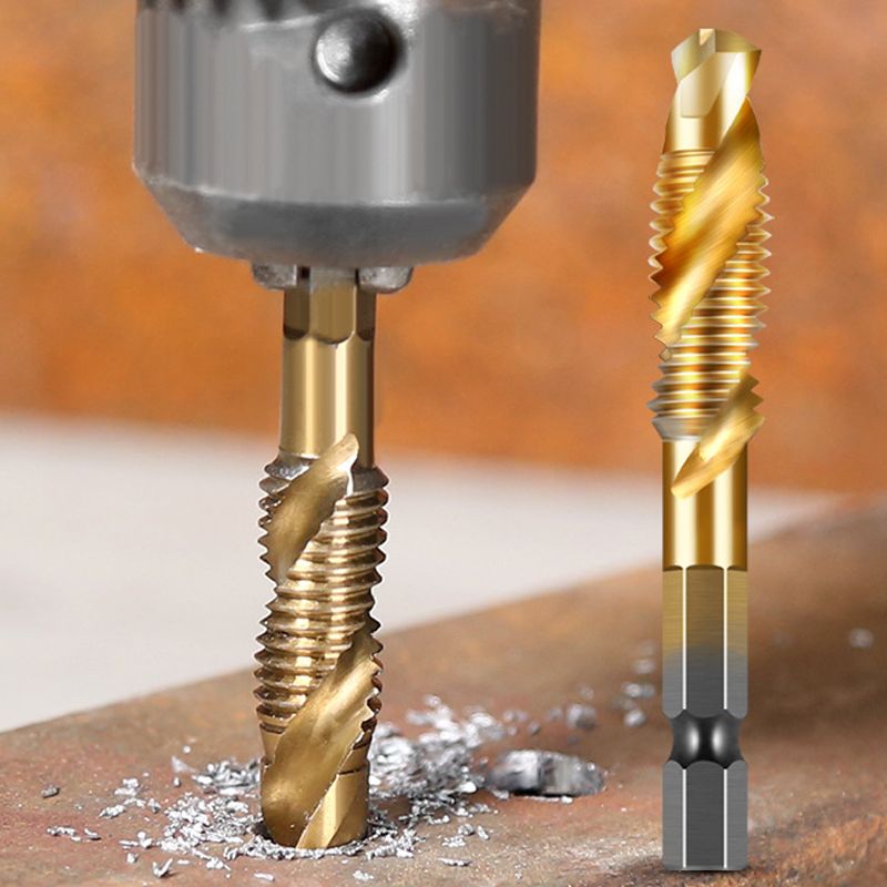 ProThread – 6-Piece Multifunctional Spiral Tap Set | 1+1 FREE