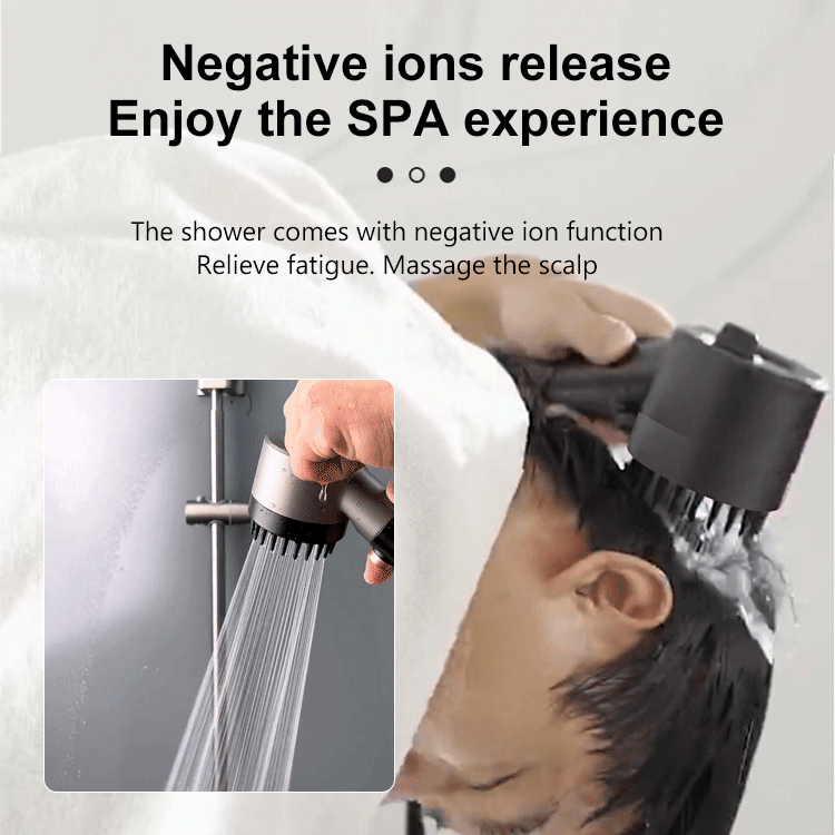 AquaSoothe – Multifunctional massage shower head
