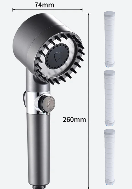 AquaSoothe – Multifunctional massage shower head