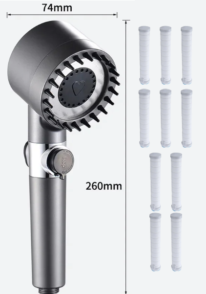 AquaSoothe – Multifunctional massage shower head