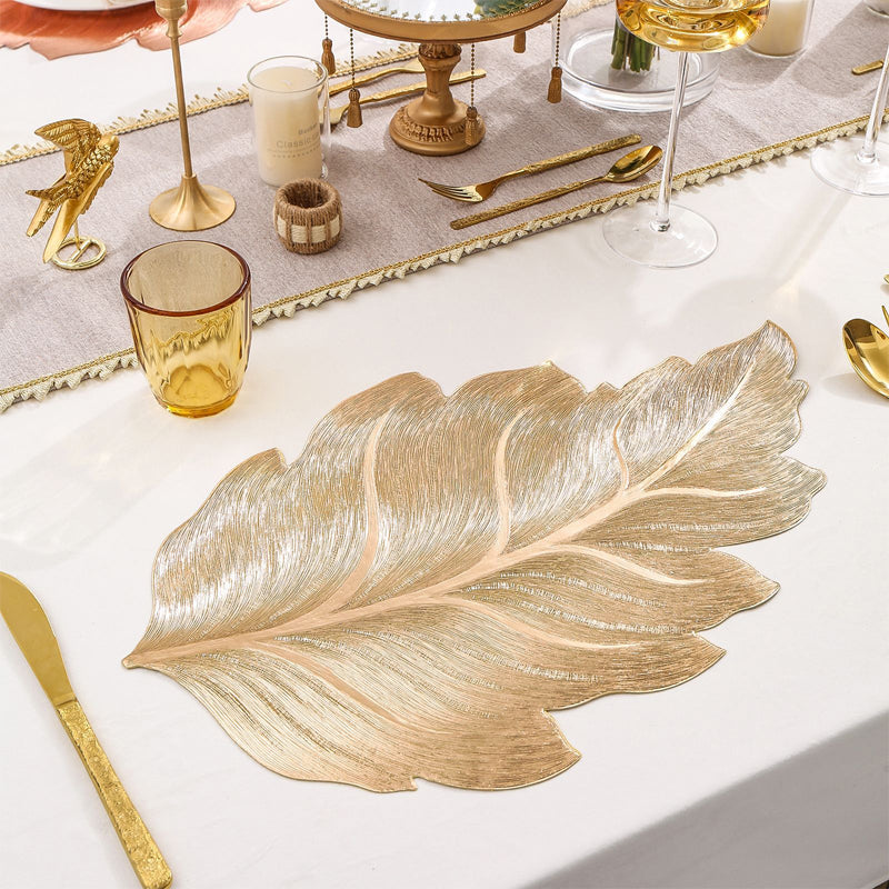GoldLux – Heat-resistant 3D gold foil placemats | 1+1 FREE