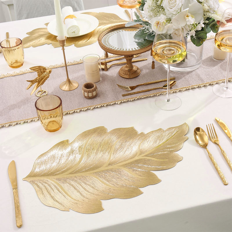 GoldLux – Heat-resistant 3D gold foil placemats | 1+1 FREE