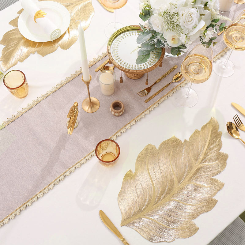 GoldLux – Heat-resistant 3D gold foil placemats | 1+1 FREE