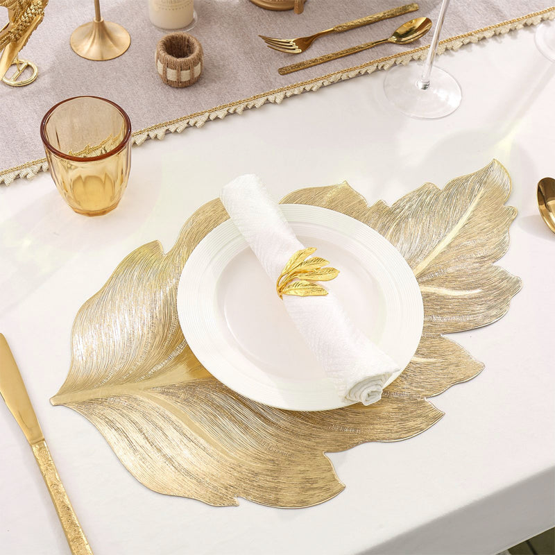 GoldLux – Heat-resistant 3D gold foil placemats | 1+1 FREE