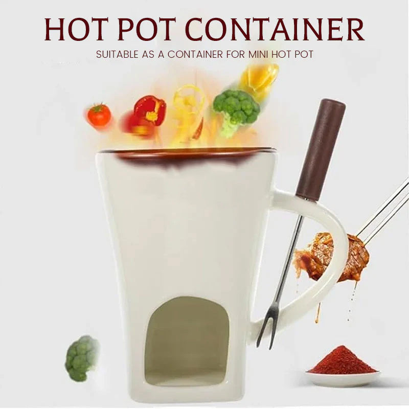 ChocoGlow – Elegant Chocolate Fondue Cup | 50% OFF