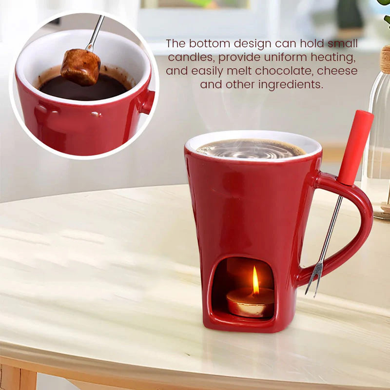 ChocoGlow – Elegant Chocolate Fondue Cup | 50% OFF