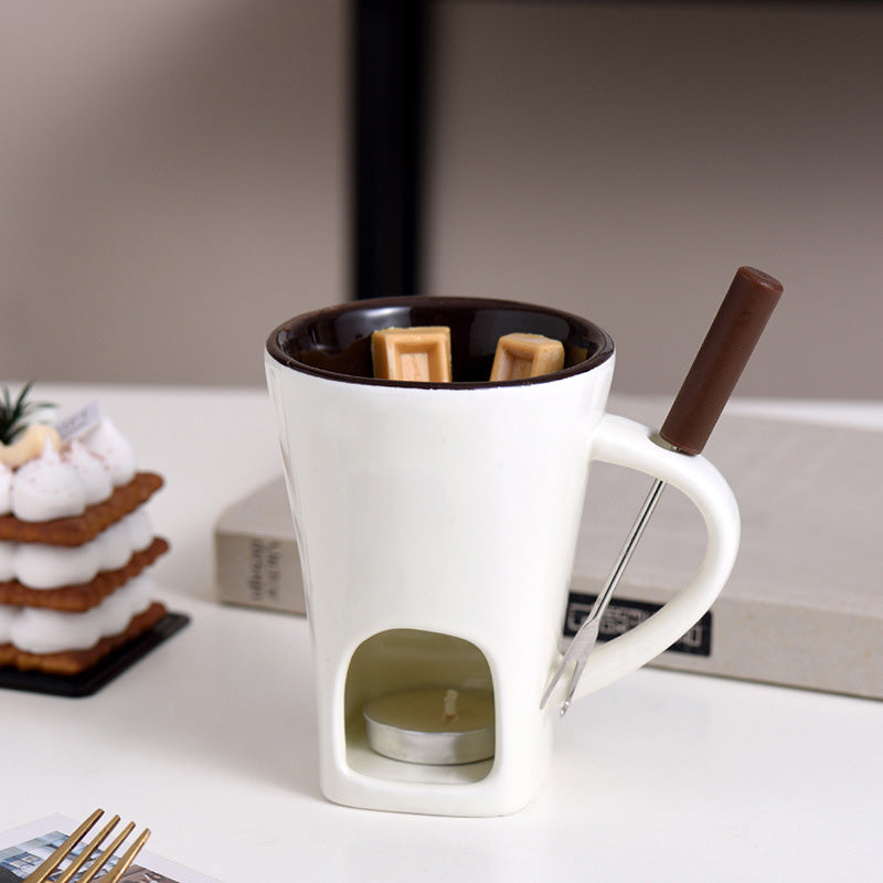 ChocoGlow – Elegant Chocolate Fondue Cup | 50% OFF