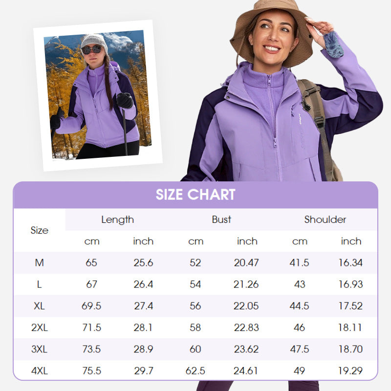 Lisa | 3-in-1 outdoor jacket for women