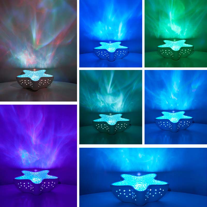 StarWave – Starfish Ocean Wave Projector Lamps