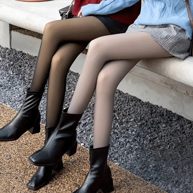 Cynthia – Women's Winter Tights – Transparent Look & Extra Warm | 1+1 FREE