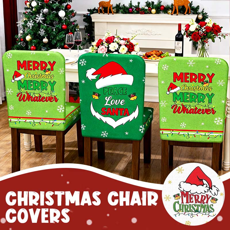 FestivaHome – Set of 6 Christmas chair covers