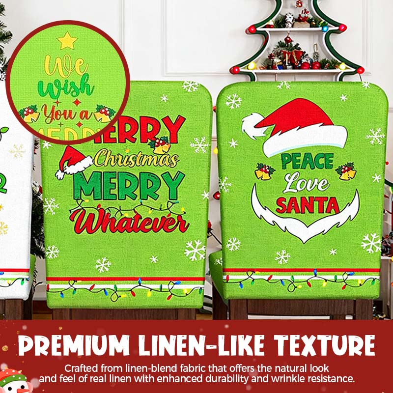 FestivaHome – Set of 6 Christmas chair covers