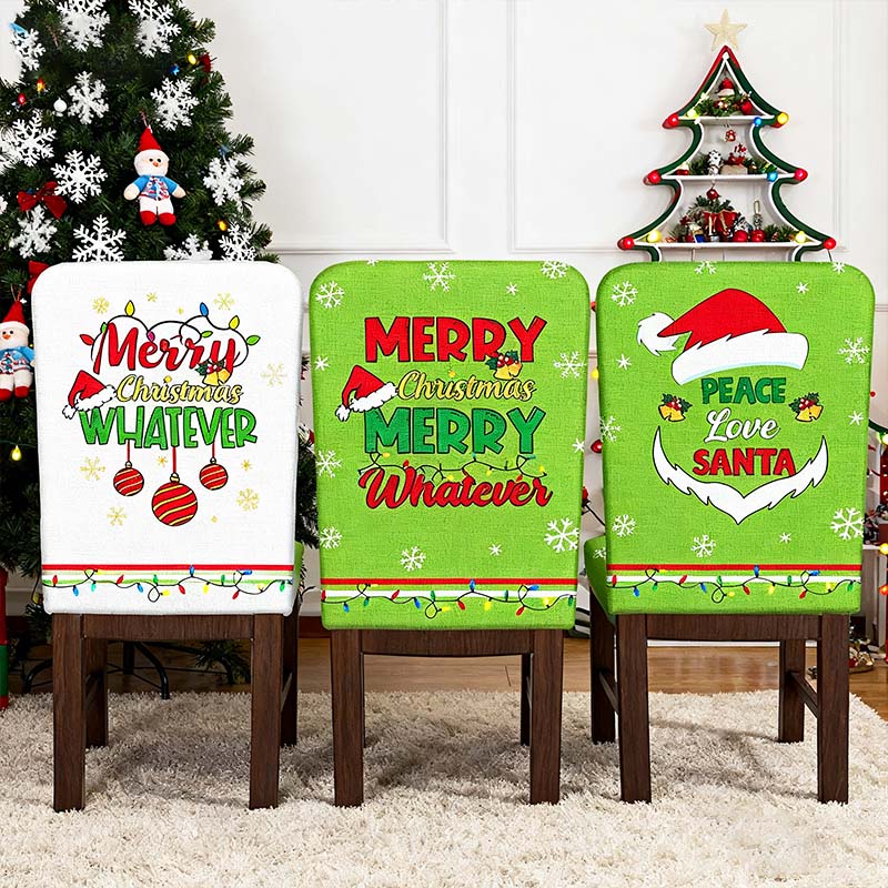 FestivaHome – Set of 6 Christmas chair covers