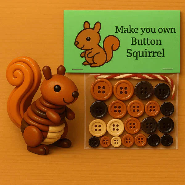 ButtonCraft – DIY animal decorations with buttons | 1+1 FREE